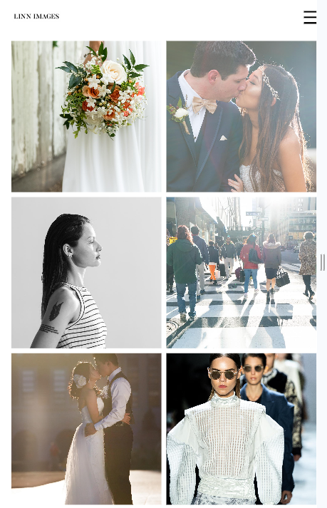 Photography Portfolio Website design